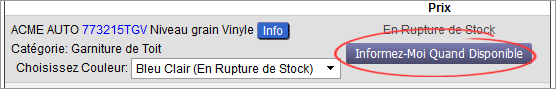 bouton M'informer de la disponibilit