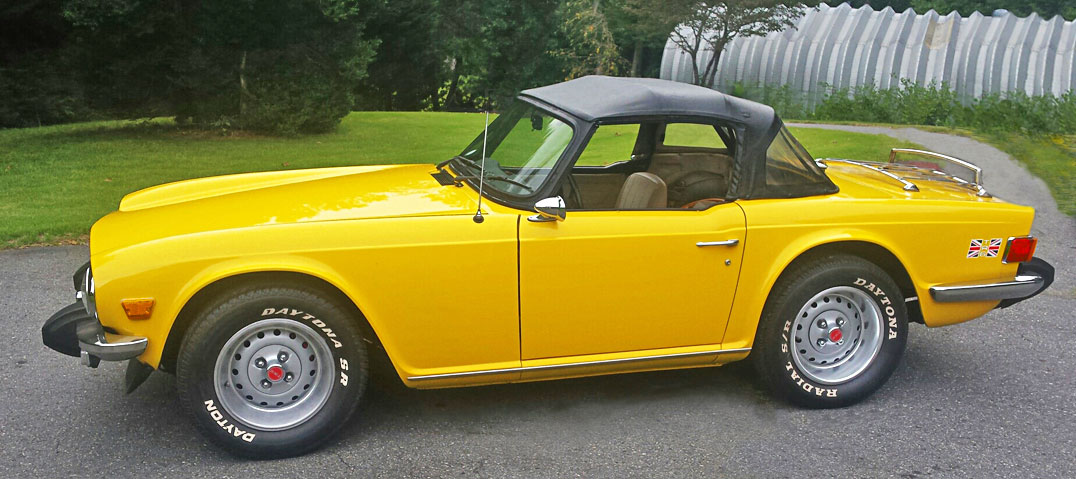 Patrick's 1975 Triumph TR6