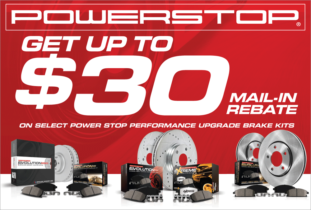 Power Stop Rebate