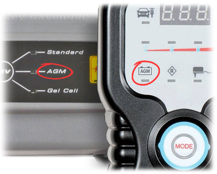 AutoMeter and Bosch battery chargers